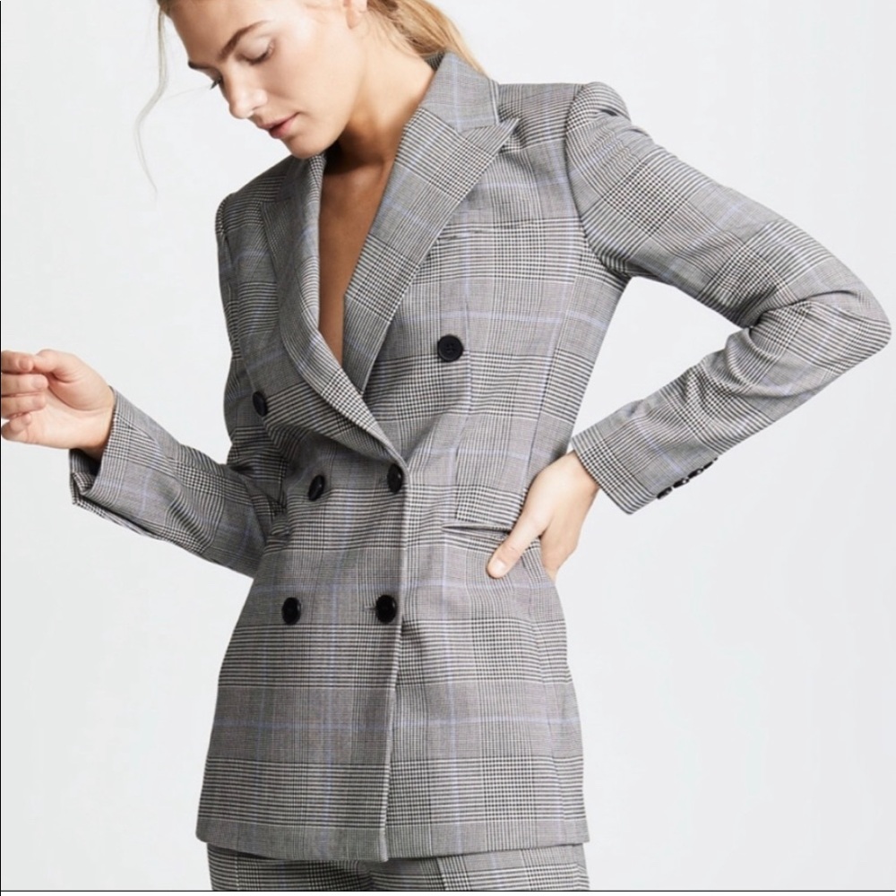 Theory Double Breasted Blazer